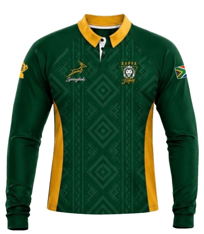 # Saffa Strong Heritage Rugby Top - Pre Order ends July 18